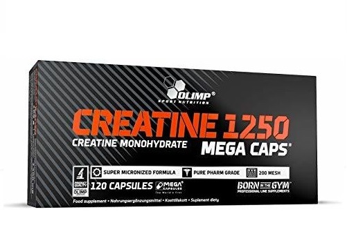 Creatine 1250 mg Mega Caps