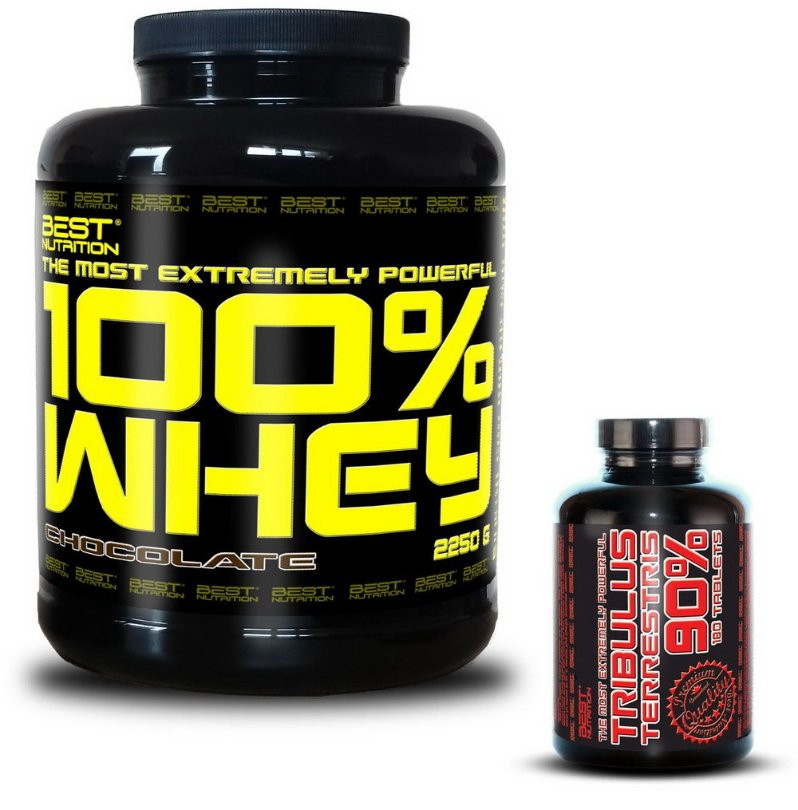 100% Whey Professional Protein (Čokoláda) + Tribulus Terrestris 90% 100% Whey Professional Protein (Čokoláda) + Tribulus Terrestris 90%